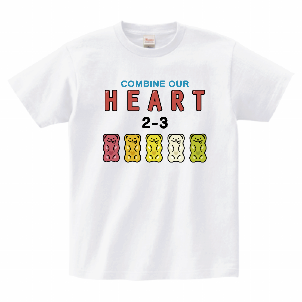 Printstar ヘビーウェイトTシャツ クマ型グミが可愛いスイーツ系